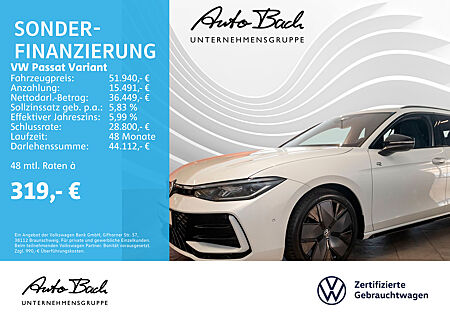 VW Passat Variant 2.0 TDI DSG R-Line, Panoramadach, Standheizung, Navi, DCC, AHK, LED-Matrix