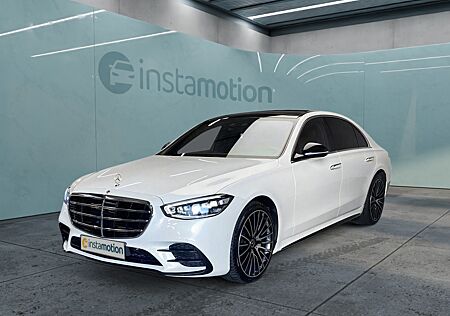 Mercedes-Benz S 500 4M AMG Lang+Night Burmester 3D Display uvm