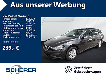 VW Passat Variant 2.0 TDI NAVI AHK APP AirCare Climatronic