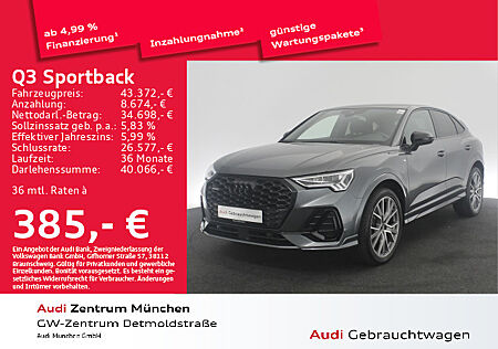 Audi Q3 Sportback 45 TFSI qu. S tronic S line Edition Pano/ACC/20"Zoll