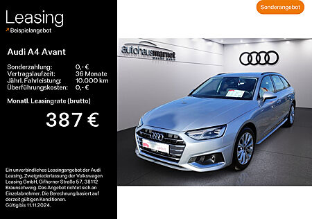 Audi A4 Avant Advanced 35 TDI Navi*Kamera*el.Sitze*Tour*virtuarl-cockpit* phone box