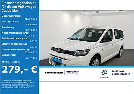 VW Caddy Maxi Parkpilot Kombi 2.0 TDI 7-Sitzer Klima