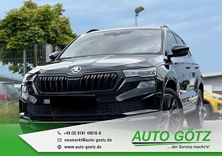 Skoda Karoq Sportline DSG AHK-Vorb.*Navi*DAB*VZE*LED*ACC*SmartLink*DigiCockpit*elektr. Heckkl.*Kamera*Kessy*Freispr.*Sitzheiz*PDC*vo+hi*Alu*LichtAssist*SpurAssist*DCC*Connect*Sunset*ZV-Funk*4xEFH*Ladeboden*Lenkradheiz*beheiz.Frontscheibe*Nebel*Armlehne*Metallic