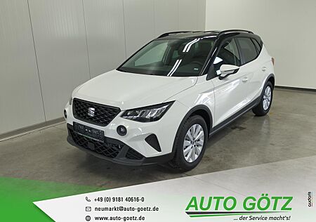 Seat Arona Style 4-Jah Garantie AHK-Vorb.*Navi*DAB*VZE*LED*Tempomat*SmartLink*DigiCockpit*Kamera*ParkAssist*Freispr.*Sitzheiz*PDC*vo+hi*Alu*SpurAssist*Connect*Sunset*ZV-Funk*4xEFH*Ladeboden*Nebel*Armlehne