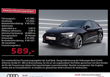 Audi A3 Sportback S line 40 TDI qu 2x LED AHK Opt-Sch