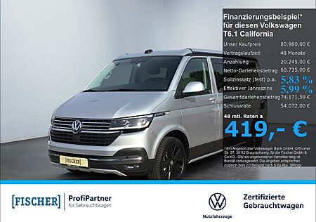 VW T6 California T6.1 California Ocean 2,0 TDI 4x4 Markise DSG StdHZG Navi