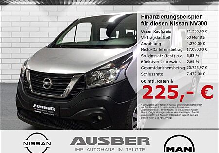 Nissan NV300 Kombi L1H1 2,7t COMFORT AHK Navi, 8Sitzer, 1Schiebetür rechts, Hecktüren, GJR