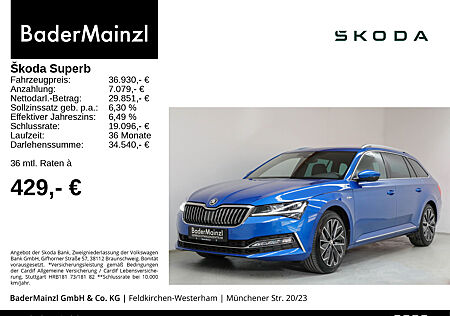 Skoda Superb Combi 2.0 TSI 4x4 DSG L&K Kam. AHK Matrix