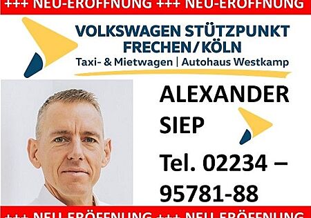 VW Touran mit MIETWAGEN-Paket SOFORT VERFÜGBAR in WEIß