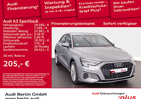 Audi A3 Sportback advanced 35 TFSI 6-Gang