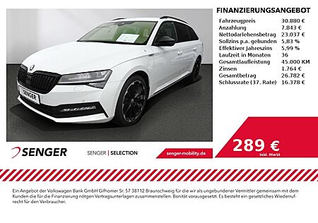 Skoda Superb Combi 2.0TDI Sportline 4x4 AHK Nav Canton