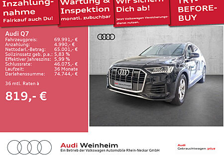 Audi Q7 55 TFSI quattro B&O Headup Pano Gar.2028 uvm