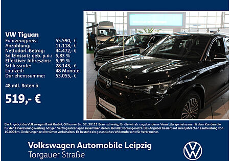 VW Tiguan R-Line 1.5 l eTSI 110 kW DSG*AHK*PSD*SOUN