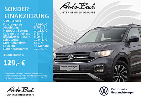 VW T-Cross 1.0 TSI "ACTIVE" Navi Climatronic Sitzheizung ACC EPH DAB