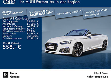 Audi A5 Cabriolet Cabrio S line 40 TFSI quattro