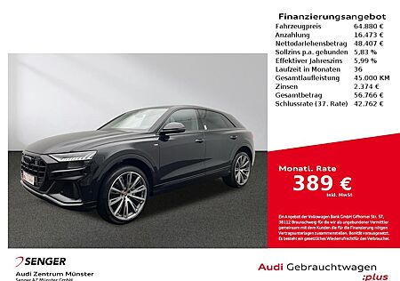 Audi Q8 55 TFSI quattro S line MMI Matrix 360° Kamera