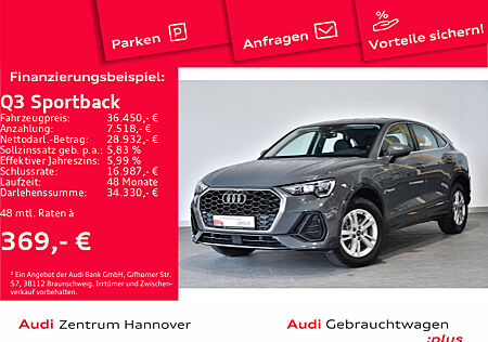 Audi Q3 Sportback 45 TFSIe virtual LED Navi DAB