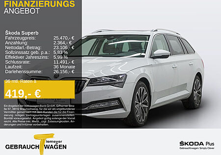 Skoda Superb Combi 1.4. iV L&K VIRTUAL PANO LM 18 AHK