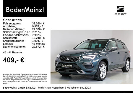 Seat Ateca 2.0 TDI 4D DSG FR AHK Pano SHZ BEATS Kam.