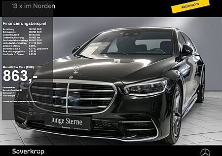 Mercedes-Benz S 400 d 4M lang , BURM AMG DISTR SPUR PANO 360