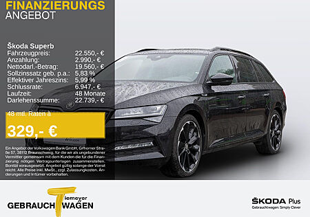 Skoda Superb Combi iV 1.4 eHybrid SPORTLINE LM19 AHK