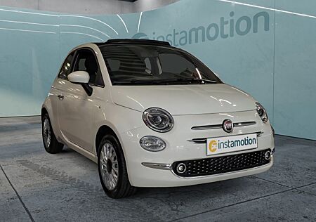 Fiat 500C Dolcevita 1.0 Mild Hybrid Faltdach CarplaAlu Klimaauto. Einparkhilfe Temp Bordcomputer