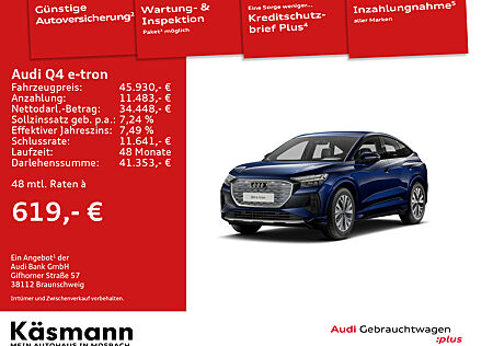 Audi Q4 e-tron Q4 Sportback 45 quattro