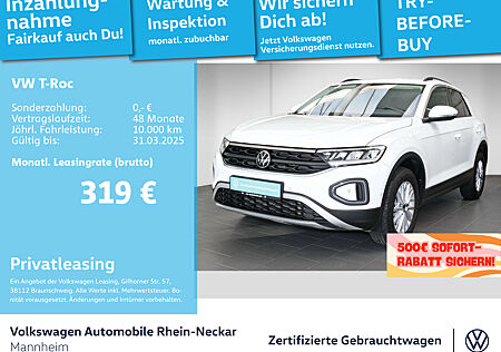 VW T-Roc 1.5 TSI Life DSG Navi AHK Kamera uvm