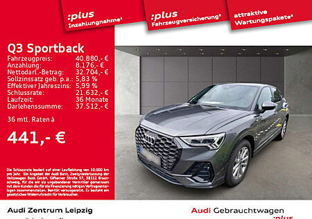 Audi Q3 Sportback 35 TFSI S line S-tro. *LED*Business*