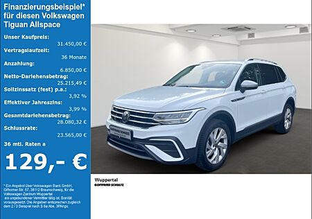 VW Tiguan Allspace 1.5 TSI Life DSG LED NAVI AHK SHZPDC LM ZV