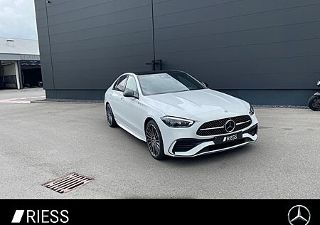 Mercedes-Benz C 220 d 4M AMG+PANO+DISTR+DIGI L+HEAD UP+KEYL+