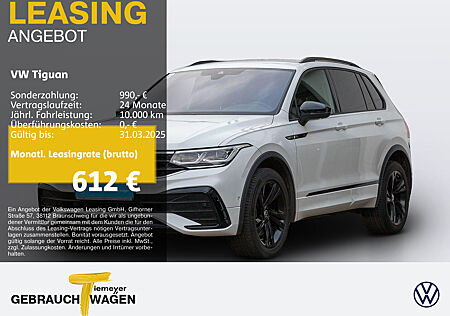 VW Tiguan 2.0 TSI R-LINE BLACK LEDER MATRIX ASSIST AHK