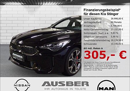 Kia Stinger GT 4WD 3.3 V6 T-GDI Standheizung Glasdach Sportauspuff HUD