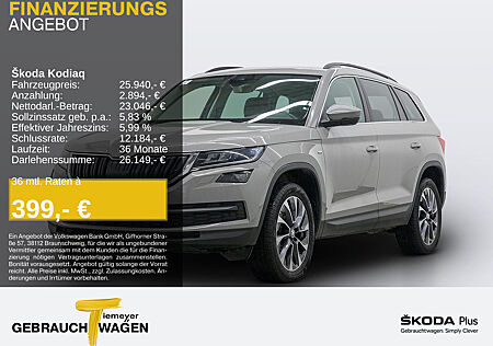 Skoda Kodiaq 2.0 TSI DSG 4x4 DRIVE LED NAVI LM19 AHK