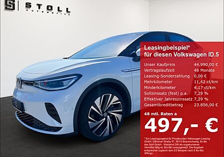 VW ID.5 220 kW GTX 4Motion AHK+Matrix+Assistenzpaket+Komfortpaket+DAB++