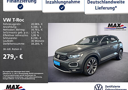 VW T-Roc 1.5 TSI SPORT +LED+NAVI+ALU 19"+KLIMA+PDC+