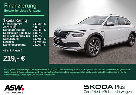 Skoda Kamiq ScoutLine 1,0 TSI DSG LED NAVI VC PDC RFK