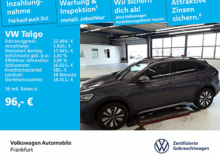 VW Taigo 1.0 TSI MOVE FrontAssist CS13FX