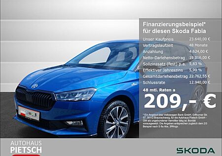 Skoda Fabia 1.0 TSI Monte Carlo SmartLink Navi Kamera