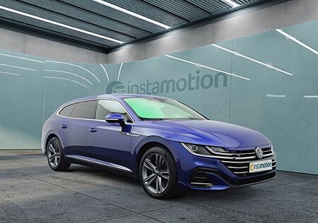 VW Arteon Shooting Brake 2.0 TSI DSG 4Mo. R-Line NAVI-PRO LEDER PANORAMA AHK DCC HK-SOUND KAMERA ACC PARKLENK