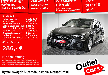 Audi A3 45 TFSI e Sportback S line Black-Paket Navi Kamera LED uvm