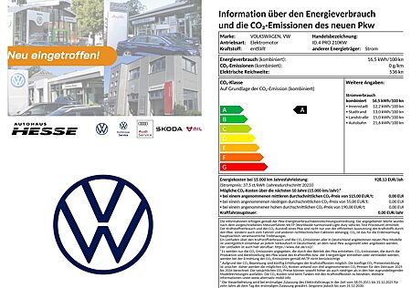 VW ID.4 Pro 210 kW (286 PS) 77 kWh 1-Gang-Automatik