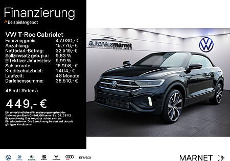 VW T-Roc Cabriolet R-Line 1.5 l TSI OPF 110 kW (150 PS) 7-Gang-Doppelkupplungsgetriebe DSG