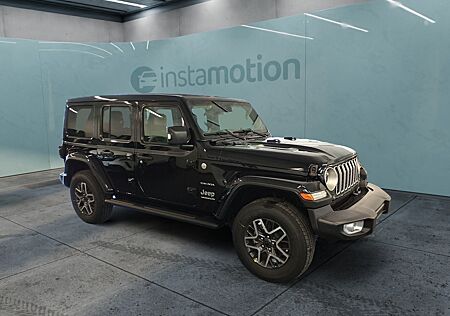 Jeep Wrangler Unlimited Sahara Sky One-Touch Leder.