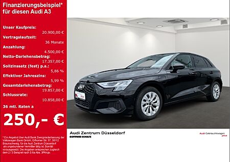 Audi A3 Sportback 40 TFSIe MMI CARPLAY SZH STANDKLIMA