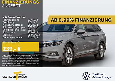 VW Passat Variant 2.0 TDI DSG 200PS ELEGANCE UPE66 AHK ST.HEIZ VIRTUAL