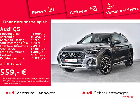 Audi Q5 S line 50 TFSIe quattro Matrix HuD Kamera AHK