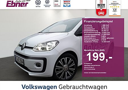 VW Up ! UNITED 4-TÜRER SITZHZG+BLUETOOTH+LED+NAVI+VB