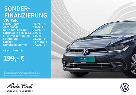 VW Polo Style 1,0 l TSI OPF 81 kW (110 PS) 7-Gang-Doppelkupplungsgetriebe DSG