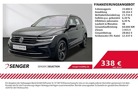 VW Tiguan Active 2.0TDI CarPlay LED AHK Navi Sitzh.